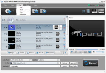 Tipard DVD to MP4 Suite screenshot 7