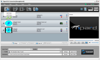 Tipard FLV Converter screenshot 3