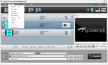 Tipard FLV Converter screenshot 5