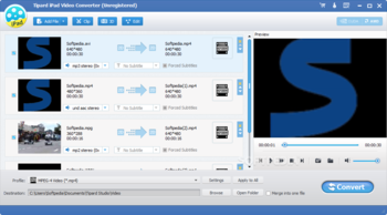 Tipard iPad Video Converter screenshot