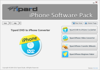 Tipard iPhone Software Pack screenshot