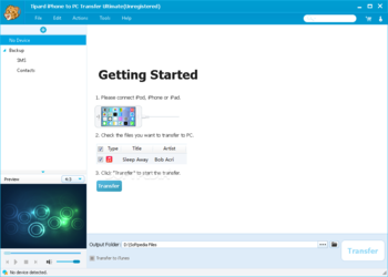 Tipard iPhone to PC Transfer screenshot