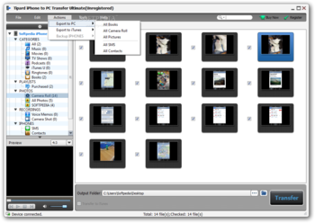 Tipard iPhone to PC Transfer Ultimate screenshot 4