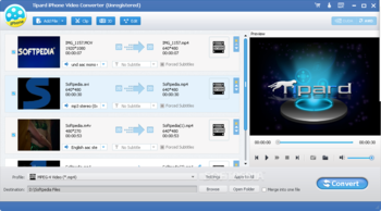 Tipard iPhone Video Converter screenshot