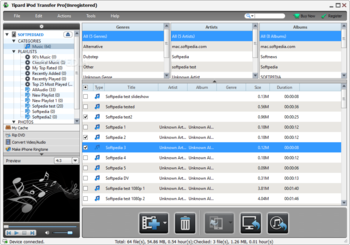 Tipard iPod + iPhone 4G PC Suite screenshot 2