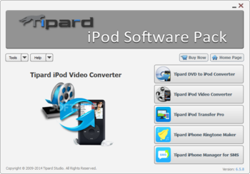 Tipard iPod Software Pack screenshot