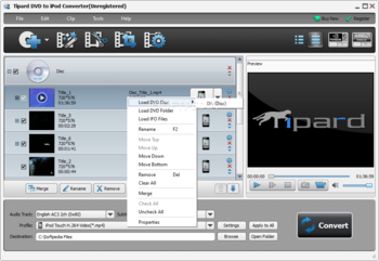 Tipard iPod Software Pack screenshot 2