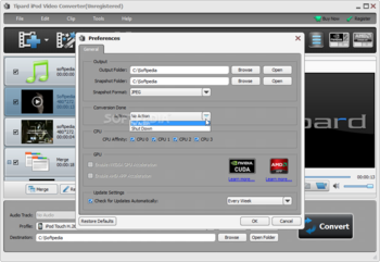 Tipard iPod Video Converter screenshot 12