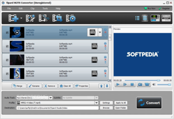 Tipard M2TS Converter screenshot