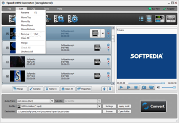 Tipard M2TS Converter screenshot 3