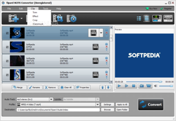 Tipard M2TS Converter screenshot 4