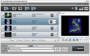 Tipard MKV Video Converter screenshot