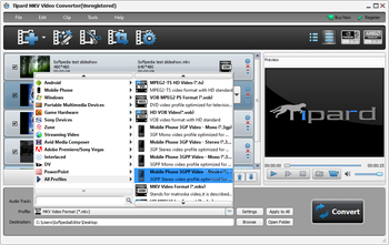 Tipard MKV Video Converter screenshot 6