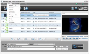 Tipard MP3 WAV Converter screenshot 3