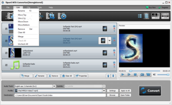 Tipard MTS Converter screenshot 4