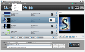 Tipard MTS Converter screenshot 5