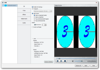 Tipard MXF Converter screenshot 5