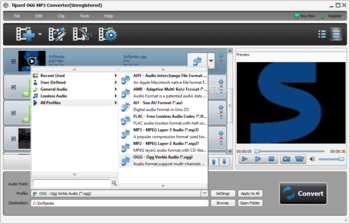 Tipard OGG MP3 Converter screenshot 2