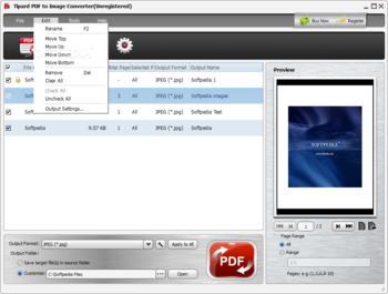 Tipard PDF to Image Converter screenshot 3