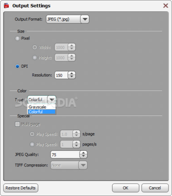 Tipard PDF to Image Converter screenshot 5