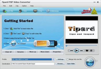 Tipard PSP Video Converter screenshot 2