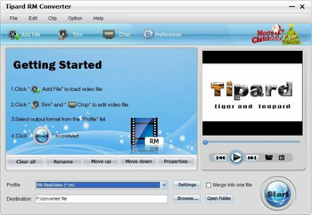 Tipard RM Converter screenshot 3