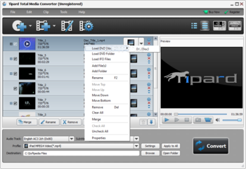 Tipard Total Media Converter screenshot