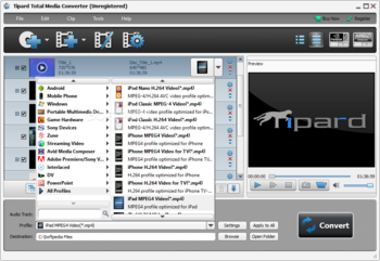 Tipard Total Media Converter screenshot 2