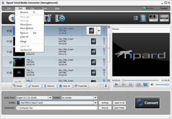 Tipard Total Media Converter screenshot 4