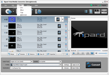 Tipard Total Media Converter screenshot 5