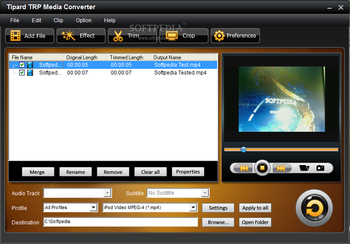 Tipard TRP Media Converter screenshot