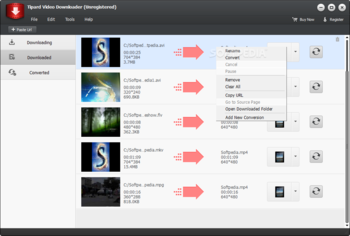 Tipard Video Downloader screenshot