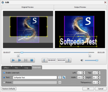 Tipard Video to SWF Converter screenshot 8