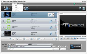 Tipard WMA MP3 Converter screenshot 6