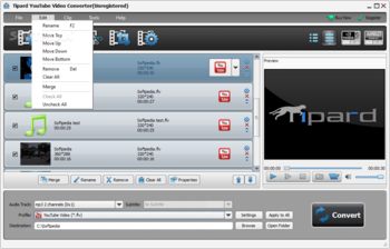 Tipard Youtube Video Converter screenshot 5