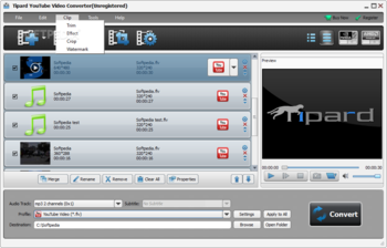 Tipard Youtube Video Converter screenshot 6