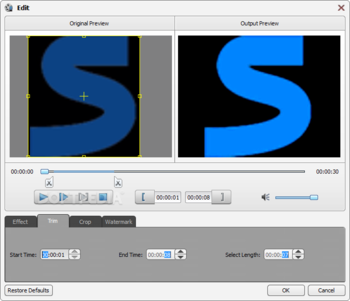 Tipard Zune Video Converter screenshot 7