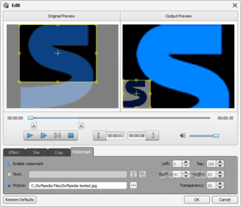 Tipard Zune Video Converter screenshot 9