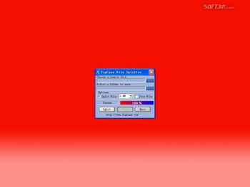 TipCase File Splitter screenshot 2