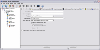 Titan FTP Server  screenshot