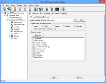 Titan FTP Server  screenshot 13