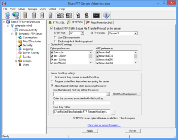 Titan FTP Server  screenshot 9