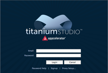 Titanium Studio screenshot