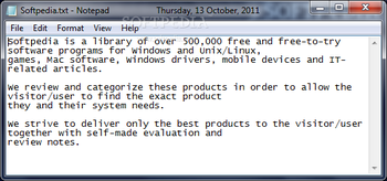 Titlebar Date screenshot