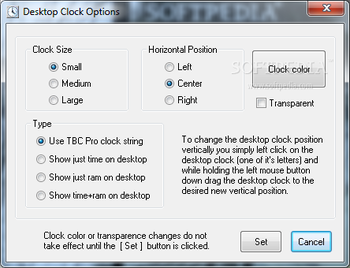TitleBarClock Pro screenshot 8