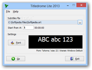 Titledrome Lite screenshot