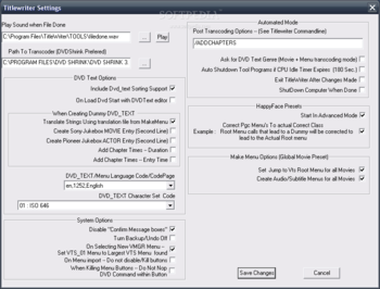 TitleWriter screenshot