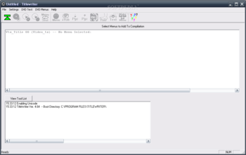 TitleWriter screenshot 2