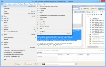 Tizen SDK screenshot 2