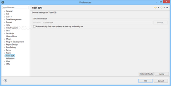 Tizen SDK screenshot 23